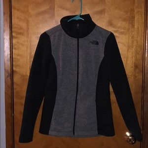 The North Face zip up jacket (worn once)